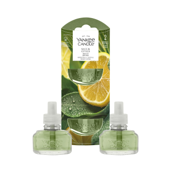 Yankee Candle Sage & Citrus Duftstecker Nachfüllung 2 x 18,5 ml